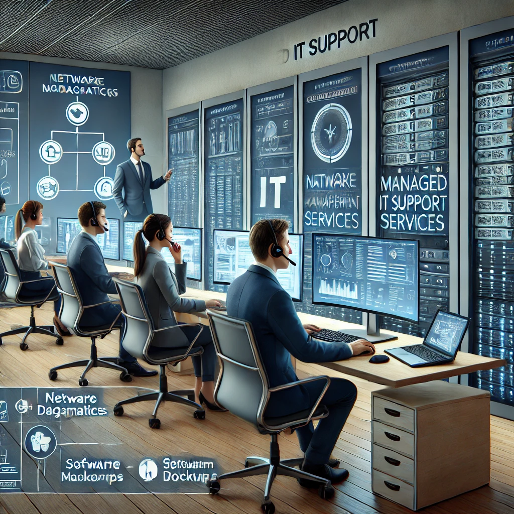Managed IT support services in Cardiff
